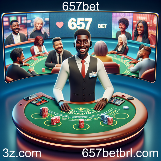 A Experiência Imersiva do Casino Ao Vivo no 657bet